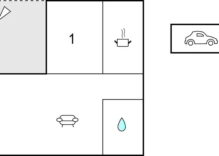 1 Bedroom Stunning In Semesterbostad Perpignan